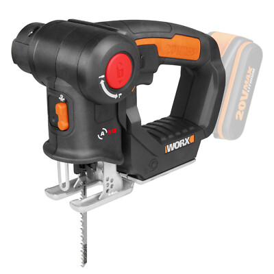 WORX WX550.9  Akku-Multisäge 20V Max Stichsäge Säbelsäge ohne Akku und Ladegerät