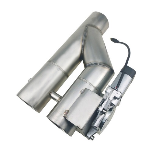 2" Electric Exhaust Valve Kit Y Pipe Control Dual Valve with Remote Switch 2inch - Picture 9 of 14