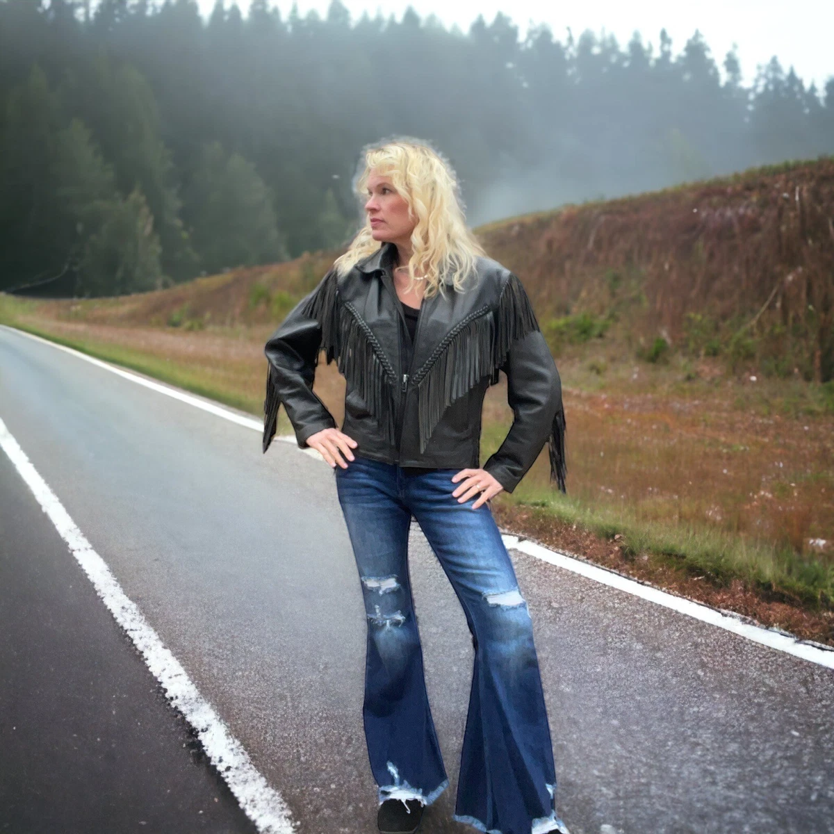 Black rocker clearance jacket
