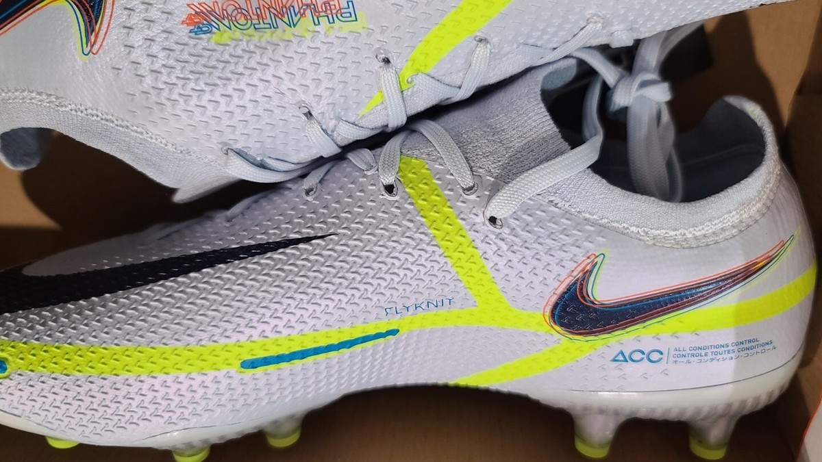 NEW Size 7 Nike Phantom GT2 Elite AG-Pro Football Grey Blue Cleats DC0748-055 NEW Size 7 Nike Phantom GT2 Elite AG-Pro Football Grey Blue Cleats DC0748-055