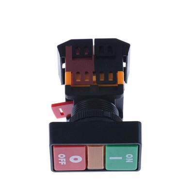 ON OFF START STOP Push Button Light Indicator Momentary Switch Red Green Pow