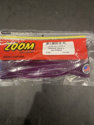 Zoom Mag Trick Worm 7  Old Purple