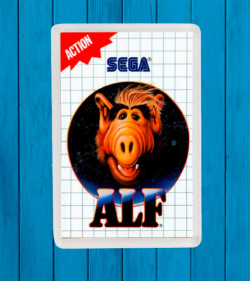 Alf Sega Master System Fridge Magnet Kühlschrankmagnet Kühlschrank