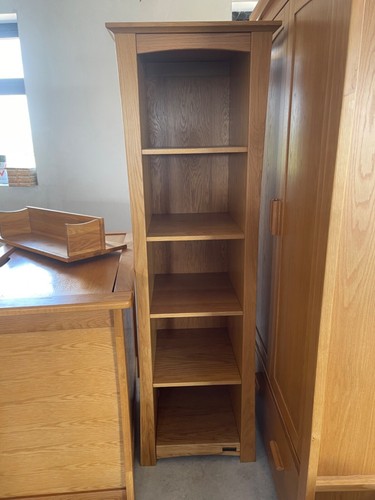Mamas And Papas Ocean Furniture Solid Golden Oak - Wardrobe, Drawers, Cot - Picture 7 of 10