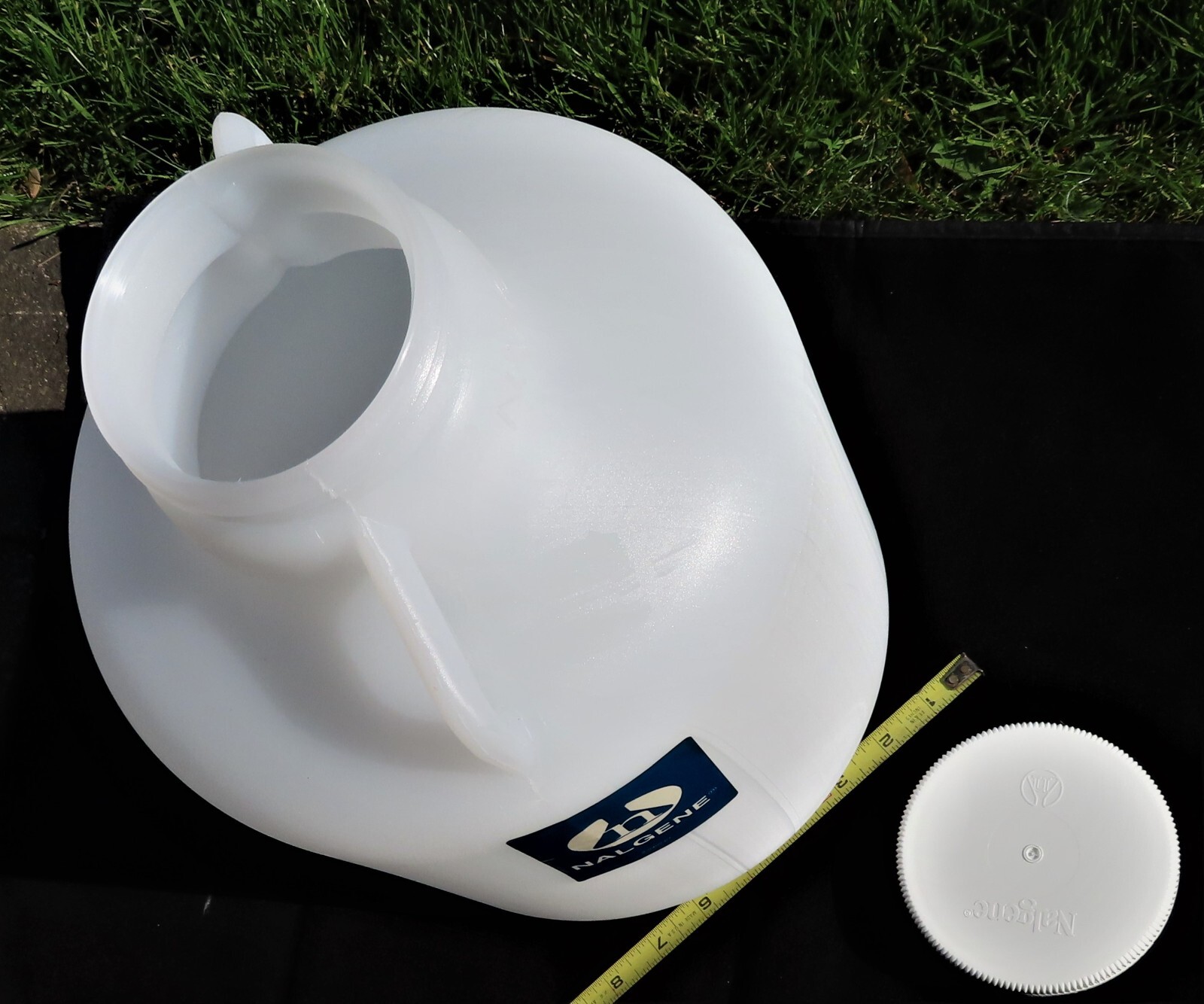 Nalgene Thermo Fisher Carboy 10l LDPE Polyethylene Wide Mouth for sale