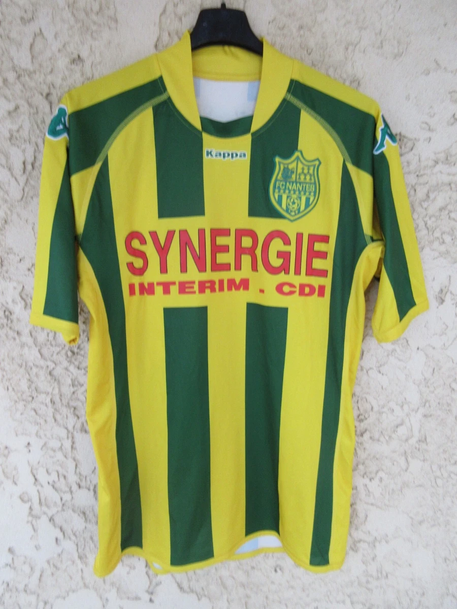 Maillot FC Nantes Signorino N°3 Vintage AIRNESS - Jaune, Taille XS