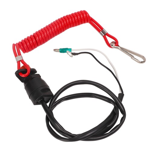 Außenborder Kill Switch ABS 75mm Marine Motor Flameout Switch für T30 T15 AN - Bild 2 von 12