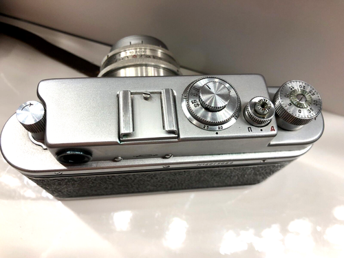 KMZ Camera Mir USSR Soviet vintage Industar-50 Мир - Picture 6 of 12