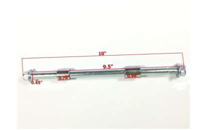 Wheel Axle Bolt For SDG, SSR, JCL,Coolster,, Pitster Pro 100cc 125c-140cc 150cc 