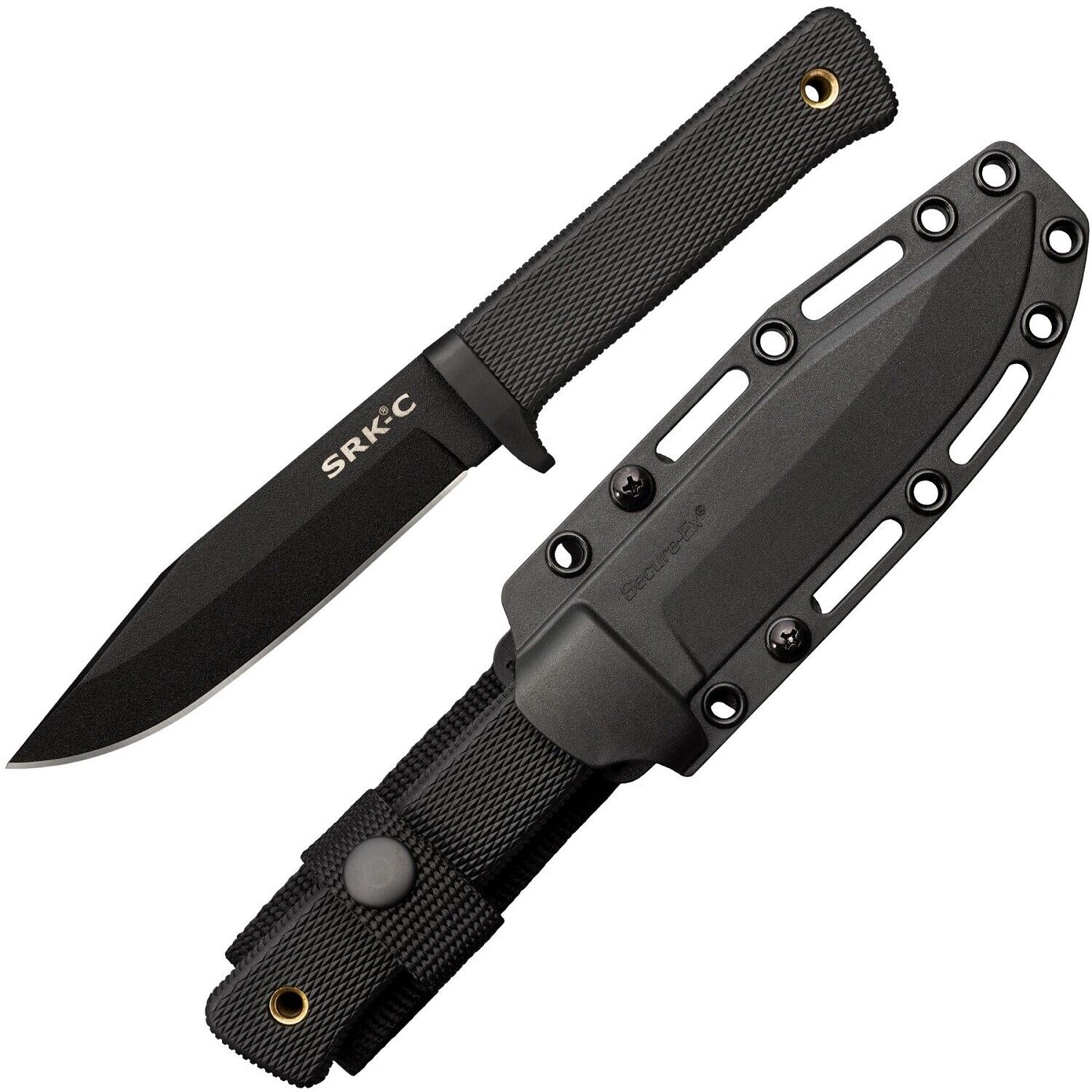 Cold Steel SRK Compact Fixed 5 in Blade Kray-Ex Handle 49LCKD