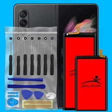 Large Power 2380mAh&2220mAh Battery Tool for Samsung Galaxy Z Fold 3 5G SM-F926U