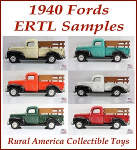 Details About One 1940 Ford Pickup Truck Prototype Sample By Ertl Collectibles