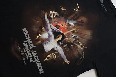 Michael Jackson Cirque du Soleil T-Shirt Immortal Tour Pop Music Band Konzert XL - Bild 1 von 4