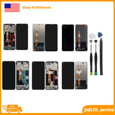 LCD Touch Screen Digitizer Frame For OnePlus Nord N200 5G N300 5G N100 Display