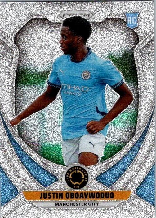 2025 Panini Prizm FIFA Club World Cup #138 Justin Oboavwoduo Silver Glitter RC