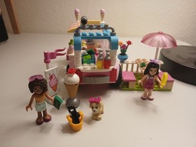 LEGO Juniors Friends: Emma's Ice Cream Truck (10727) Set w/ Minifigure & Manual