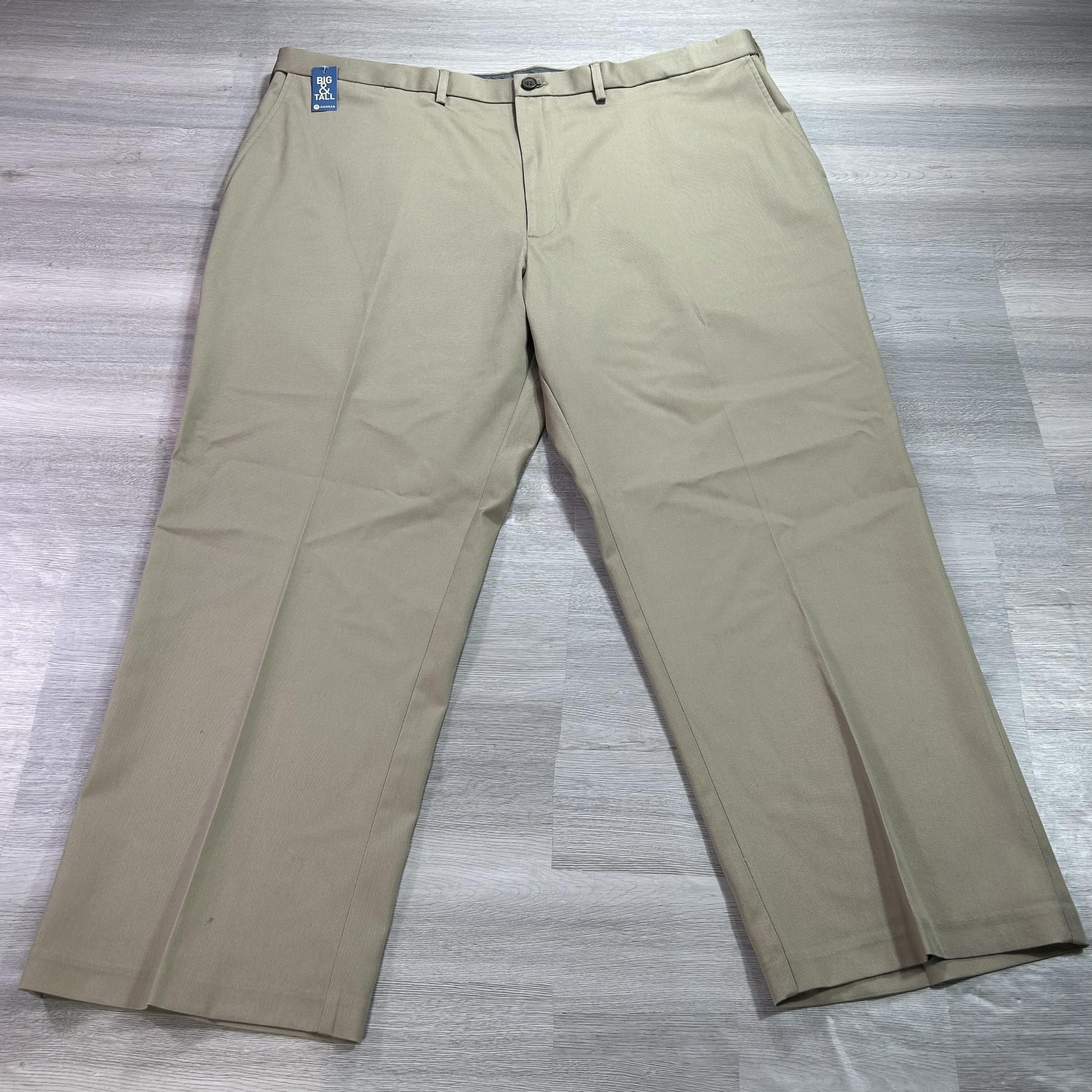 Khaki Pants Mens 44x29 Beige Classic Fit Stretch
