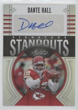 2023 Panini Absolute Signature Standouts 78/199 Dante Hall #SS-20 Auto ht1
