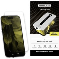 Schutzglas + Applikator FüR Iphone 16 Pro Max Hammer Glass Displayschutzglas