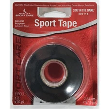 Mueller Sport Tape [General Purpose Athletic Tape]: 1 in. x 30 ft. (Black)