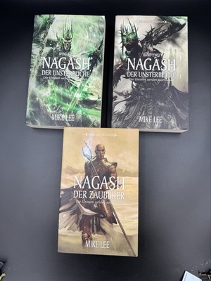 Warhammer Roman Nagash Band 1, 2 und Nagash der Zauberer