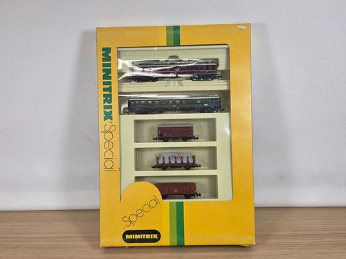 Minitrix N 51 1075 00 - Zugset mit Triebwagen VT 62 - OVP | Condition: Gebraucht