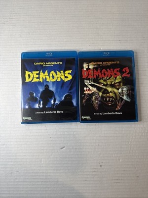Demons and Demons 2 synapse Blu-ray Argento bava horror Italian slasher zombie