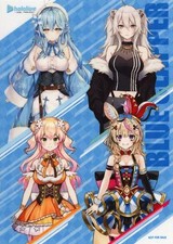 Sofmap Hololive 5th Gen A5 Fabric Poster Snowflake Lamy Nene Botan Polka