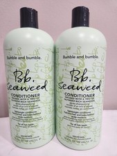 2 BUMBLE AND BUMBLE BB SEAWEED CONDITIONER INFUSED COLOR SAFE 33.8 FL OZ EA. USA