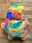 FUGGLER BIGG FUGG Plush XL 18” Rainbow Monster Sir Splodge A Lot Teeth Jumbo New — photo 1