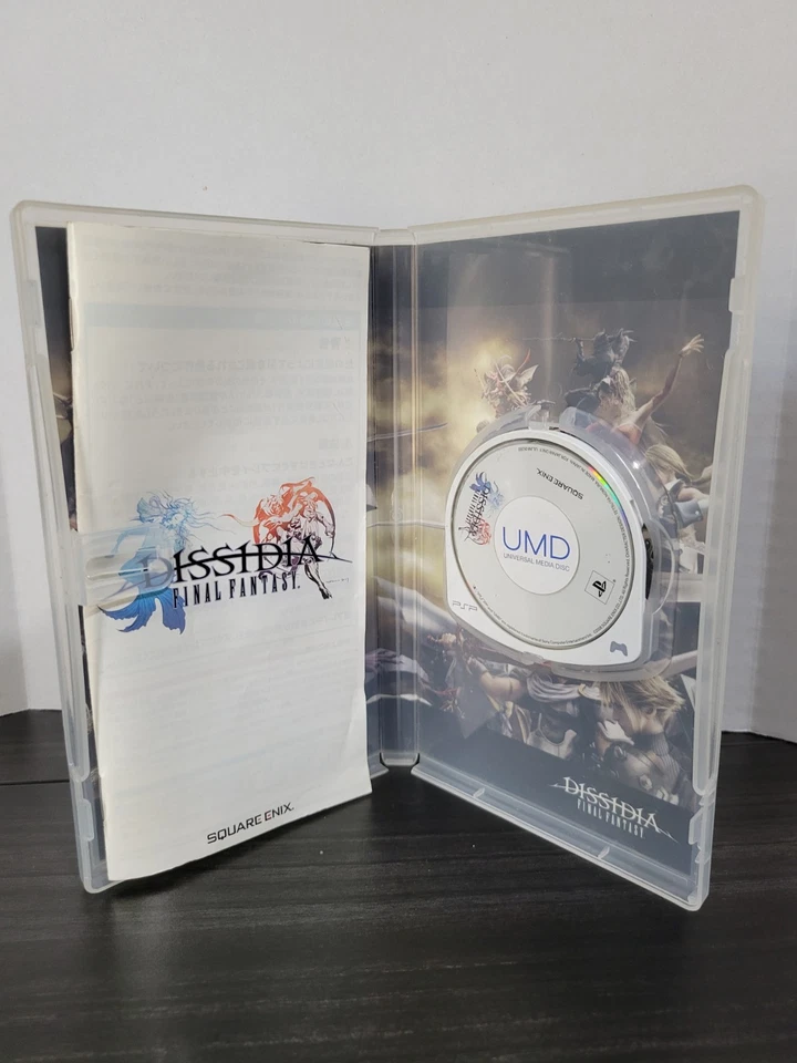 Dissidia Final Fantasy (Sony PSP, 2009) CIB con Manual (JP) Foto 2 de 2