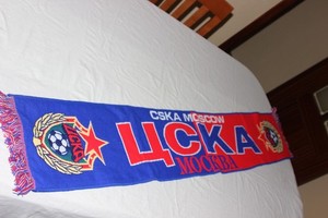 Écharpe CSKA Moscou – Supporter Russie, Neuve
