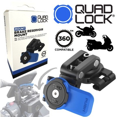 QUAD LOCK Brake Reservoir Mount Motorrad Bremsflüssigkeitbehälter Handy Halter 