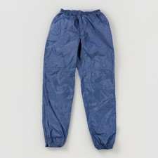 Vintage 80s Nike Track Pants Men L Navy Blue Nylon Windbreaker S20712TMS