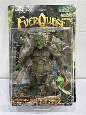 2000 Toy Vault  EverQuest The Ruins of Kunark A Male Troll Shaman Figure