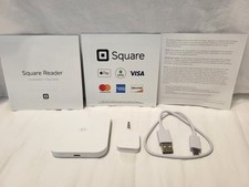 Square S8 Contactless Credit Card Reader  Megstripe Reader  Cable  Sticker