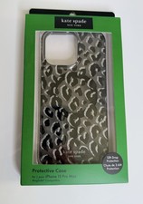 Kate Spade New York Apple iPhone 15 Pro Max Protective Case with MagSafe Leopard