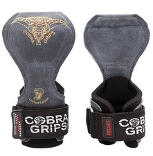 Cobra Grips PRO Weight Lifting Gloves Heavy Duty Straps Alternative to Power ...
