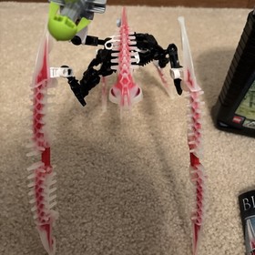 LEGO Bionicle 8921 Barraki Pridak With Box And Manual RARE