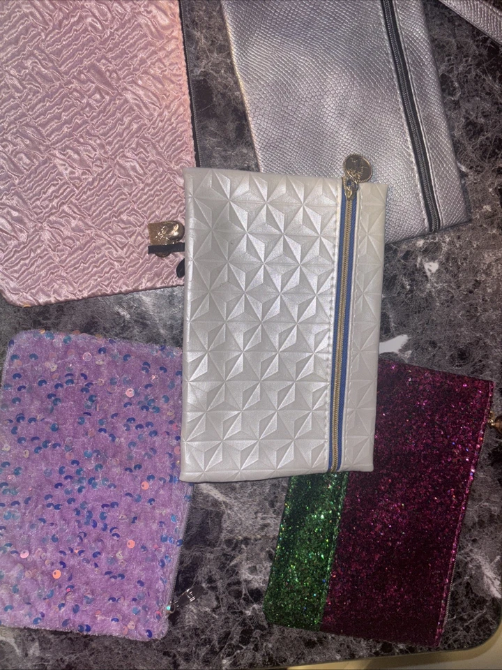 Lote de bolsas de maquiagem Ipsy (15) bolsas de cosméticos - Imagem 3 de 4