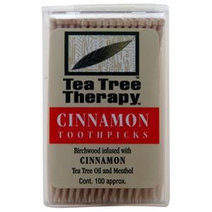 Tea Tree Therapy Toothpicks Cinnamon 100 count 2190₽