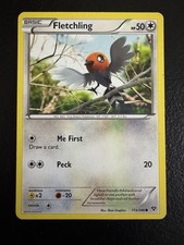 Fletchling 113/146 Common XY Pokemon Moderately Played