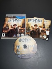 Harry Potter and the Deathly Hallows: Part 2 PS3 (Sony PlayStation 3, 2011) CIB