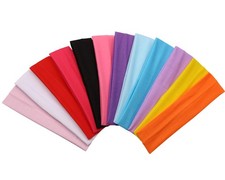 12 Packs Soft Stretchy Elastic Headbands - Beauty Head Wraps and Hair Accesso...