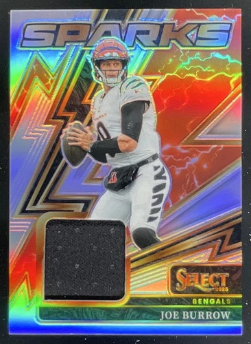 2025 Panini Select Sparks Silver Prizm #13 Joe Burrow /149