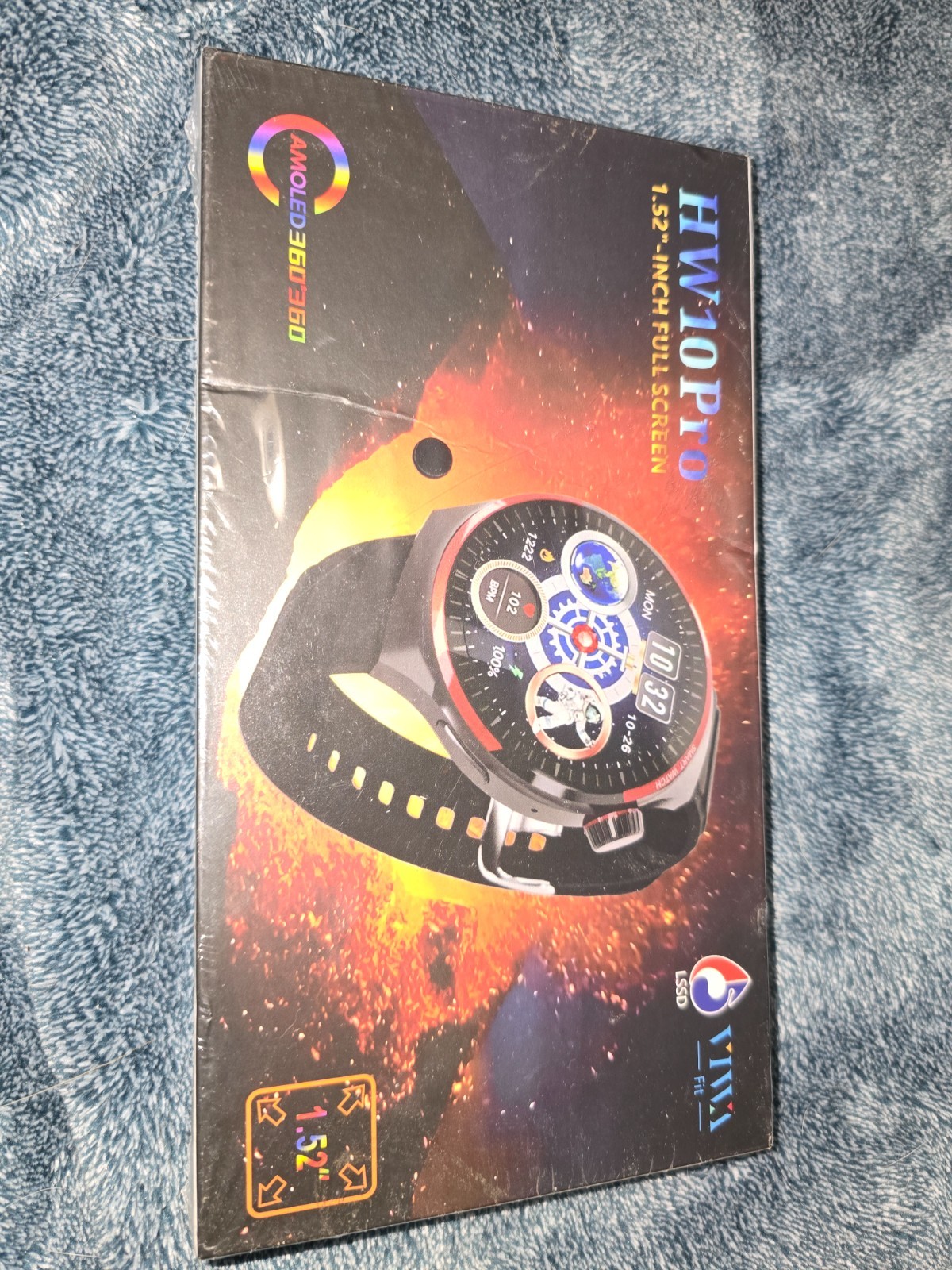 VIWA Fit HW10 Pro - 1.52" Inch Fullscreen Smartwatch - New & Sealed