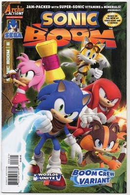 Sonic Boom #6 (Archie, 2014) Boom Crew Variant Cover