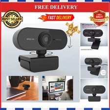USB Webcam HD 1080P 2K Mini Computer Camera with Microphone for PC Laptop