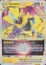 Pokemon TCG - Zeraora VSTAR 055/159 Holo Rare VSTAR Crown Zenith - 970