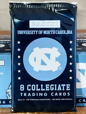 2016 PANINI NORTH CAROLINA TAR HEELS (Collegiate Edition) PACK 8 Cards SEALED!!